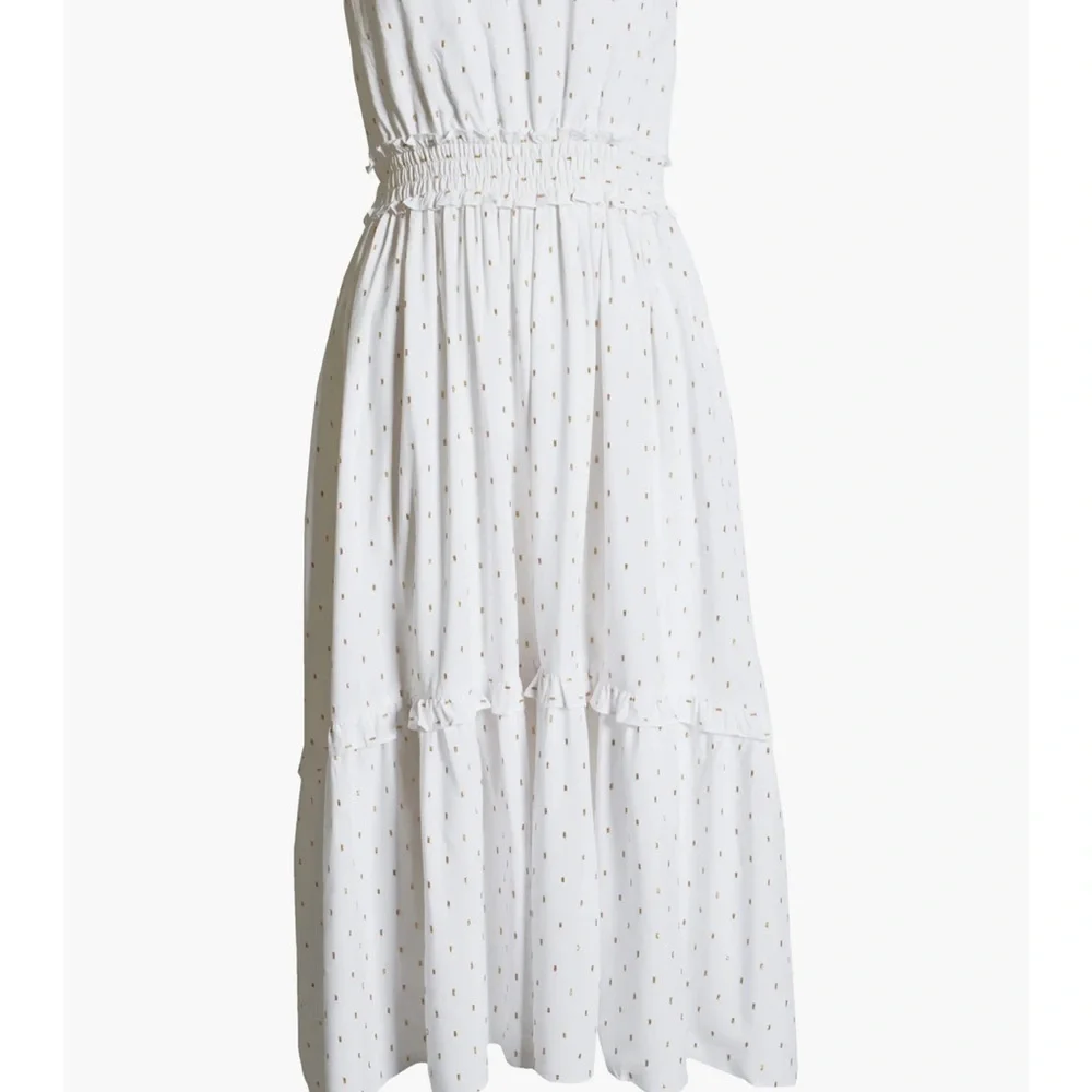 Lilly Pulitzer Resort White Clip Chaya Tiered Midi Dress - Picture 8 of 12
